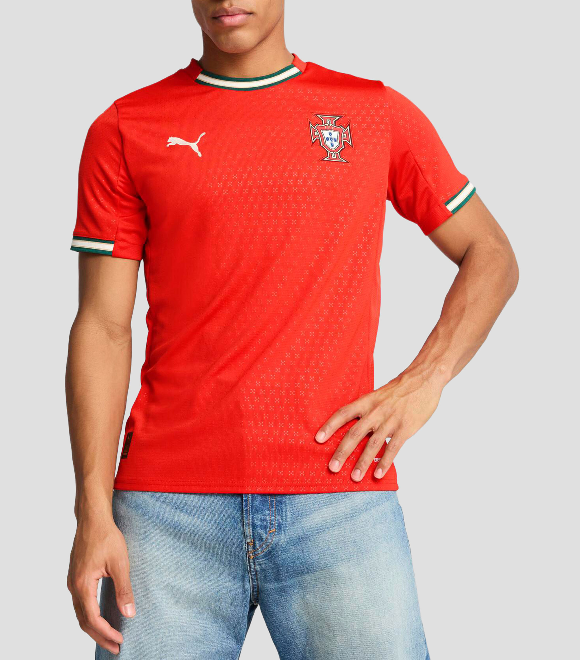 Jersey Portugal Local 2526 manga corta Hombre
